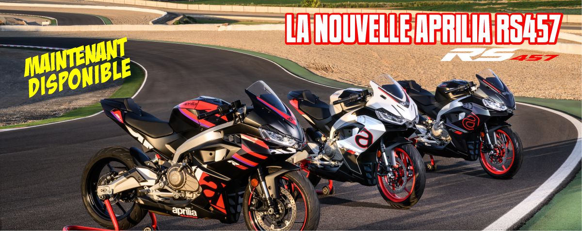 Aprilia RS457 maintenant disponible